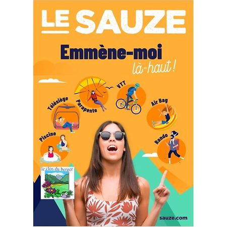 Le Clos Du Berger Le Sauze Zewnętrze zdjęcie