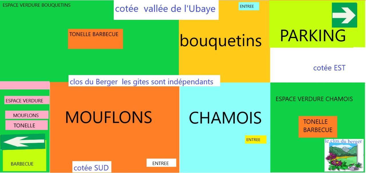 Le Clos Du Berger Le Sauze Zewnętrze zdjęcie
