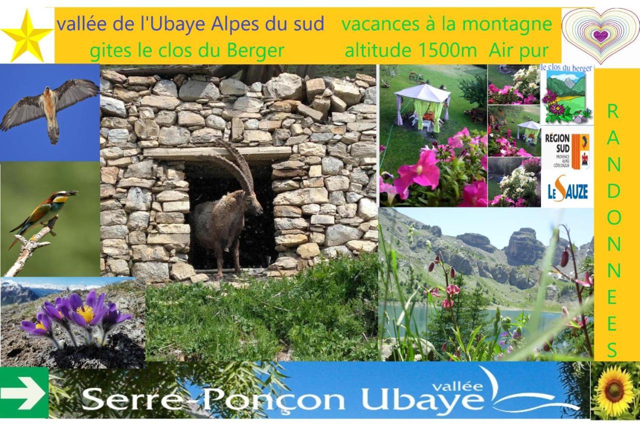 Le Clos Du Berger Le Sauze Zewnętrze zdjęcie