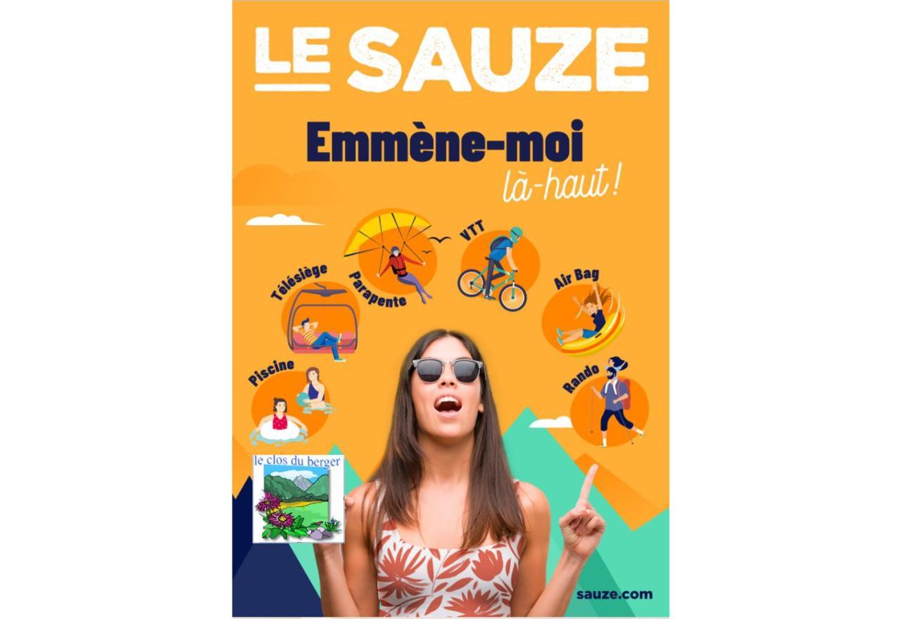 Le Clos Du Berger Le Sauze Zewnętrze zdjęcie