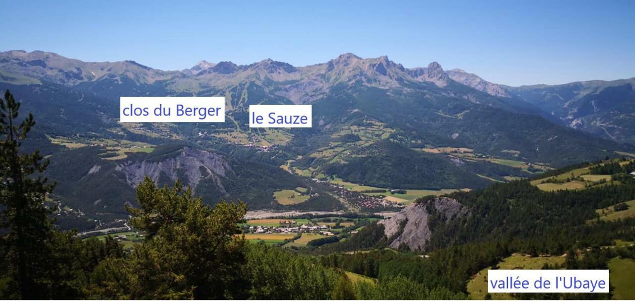 Le Clos Du Berger Le Sauze Zewnętrze zdjęcie