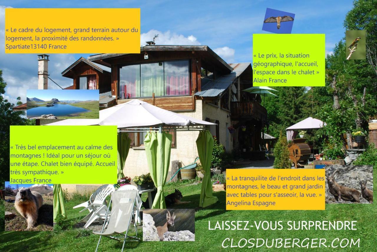 Le Clos Du Berger Le Sauze Zewnętrze zdjęcie